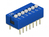 DeLOCK 66378 Zubehör für Leiterplatten DIP-Schalter Blau