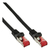 InLine 100pcs. Bulk-Pack Patch Cable S/FTP PiMF Cat.6 PVC copper black 0.5m
