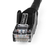 StarTech.com Cable Ethernet CAT6 de 50cm - LSZH - Cable de Red de 10 Gigabits de 650MHz y PoE de 100W UTP sin Enganches (Snagless) con Alivio de Tensión - Negro - CAT 6 - ETL