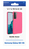 Vivanco Gentle Cover telefontok 15,8 cm (6.2") Borító Rózsaszín
