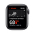Apple Watch Nike SE GPS, 40mm in alluminio grigio siderale con cinturino Sport Nike Antracite/Nero
