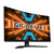 Gigabyte M32QC LED display 80 cm (31.5") 2560 x 1440 pixelek Quad HD Fekete