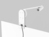 Heckler Design H872-WT interaktív tábla kiegészítő Állvány Fehér