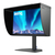 BenQ SW272Q számítógép monitor 68,6 cm (27") 2560 x 1440 pixelek Wide Quad HD LCD Fekete