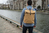 Exacompta Eterneco sac à dos City backpack Marron Cuir végan