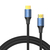 Vention Cotton Braided HDMI-A Male to Male HD Cable 8K 3M Blue Aluminum Alloy Type