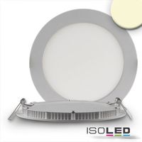 Article picture 1 - LED downlight ultra-flat :: round :: silver :: dimmable :: 12W :: warm white