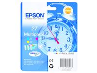 Patrone Epson 27 3er-Pack Tricolor T2705
