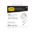 OtterBox UK Wall Charger 20W - 1X USB-C 20W USB-PD + USB C-Lightning Cable 1m Wit