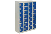 Personal Effects Lockers - 28 tier - Yellow
