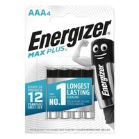Batterie ENERGIZER Max Plus AAA conf. da 4 - E301321400