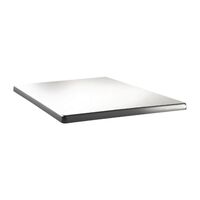 Topalit Classic Line quadratische Tischplatte weiß