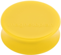 MAGNETOPLAN Magnet Ergo Large 10Stk. 16650102 goldgelb 34x17.5mm