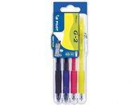 Pilot G207 Retractable Gel 0.7mm Brights Assorted Set2Go (Pack 4)