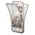 Apple iPhone 8 / 7 360 Grad Handy Hülle von NALIA, Full Cover Ganzkörper Case Grau