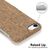 NALIA Cork Case compatible with iPhone SE 2022 / SE 2020 / 8 / 7, Slim Hardcase Protective Natural Wood Cover Mobile Phone Skin Shockproof Design Back Protector Nature Shell Gre...