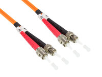 Patchkabel LWL Duplex OM2 (Multimode, 50/125) ST/ST, 20m, Good Connections®