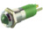 LED-Signalleuchte, 24 V (DC), grün, 70 mcd, Einbau-Ø 14 mm, RM 7.2 mm, LED Anzah