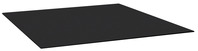 Glastischplatte Metropolitan Stehtisch; 69.5x61x0.5 cm (LxBxH); schwarz;
