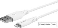 REPLACED BY ES601170 - Lightning Cable MFI 1m White 8Pin Lightning - USB A Male for Apple devices (C89 Chipset) REPLACED BY Lightning Kabel