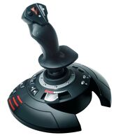 T.Flight Stick X Black, Red, Silver Usb Joystick Analogue Pc, Playstation 3