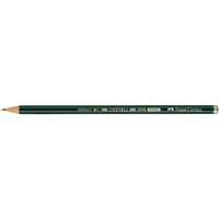 Stenobleistift 9008, 2B, grün FABER CASTELL 119802