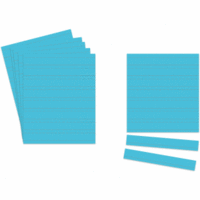 Einsteckkarten Planrecord A4 hoch B210xH297mm VE= 5 Bogen a 8 Streifen blau