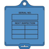 Medium asset tags - Inspection (Style B)