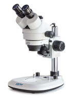 Stereo-Zoom Mikroskop Binokular Greenough, 0,7-4,5x, HWF10x20, 1W LED
