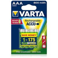 Varta Ready To Use AAA Ni-Mh 800 mAh ceruza akku (4db/csomag)