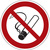 Verbotsschild "Rauchen verboten" [P01], Kunststoff (1 mm), ? 100 mm, BGV A8