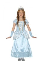 Disfraz de Princesa de Cuento Azul para niña 7-9A