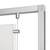 Broker Display "Construct" Frame colour silver anodised / grey | 4 one above the other 500 mm