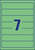 Ordner-Etiketten, A4 mit ultragrip, 38 x 192 mm, 20 Bogen/140 Etiketten, grün
