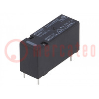 Relay: electromagnetic; SPDT; Ucoil: 12VDC; Icontacts max: 8A; PCB