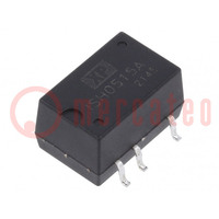 Converter: DC/DC; 2W; Uin: 4.5÷5.5V; Uout: 15VDC; Iout: 133mA; SMT