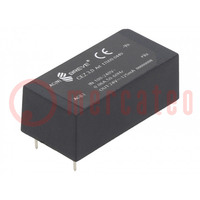 Converter: AC/DC; 3W; 85÷265VAC; Usup: 120÷380VDC; Uout: 24VDC