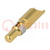 Contact; male; copper alloy; gold-plated; 10AWG÷8AWG; soldering