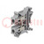 Splice terminal: rail; 0.2÷6mm2; ways: 1; terminals: 2; grey; 800V