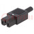 Connector: AC supply; plug; female; 10A; 250VAC; IEC 60320; C13 (F)