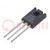 Transistor: NPN; bipolaire; 120V; 0,3A; 8W; TO126