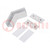 Connector 120°; white; aluminium,polycarbonate; LINEA20
