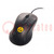 Optical mouse; ESD,wired; electrically conductive material
