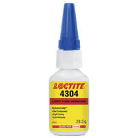 Loctite 4304 Cyanacrylat UV-Sekundenkleber, 1K extrem schnell aushärtend, Inhalt: 20 g