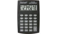 Rebell Taschenrechner HC 208, schwarz (5216151)