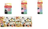 STABILO Textmarker BOSS MINI Pastel, 5er Kartonetui (55500978)