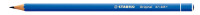 Premium-Buntstift STABILO® Original. auf Kaolinbasis, Stärke der Mine: 2,5 mm, Schreibfarbe der Mine: ultramarinblau***. Farbe des Schaftes: in Minenfarbe. 6,3 mm