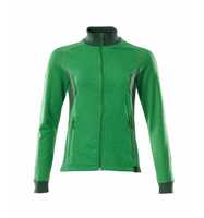 Mascot ACCELERATE Sweatshirt mit Reißverschluss, Damenpassform 18494 Gr. 4XL grasgrün/grün