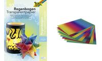 folia Regenbogen-Transparentpapiermappe, 230 x 320 mm (57906985)