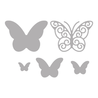 Produktfoto: Stanzschabl. Set: Whimsical Butterflies